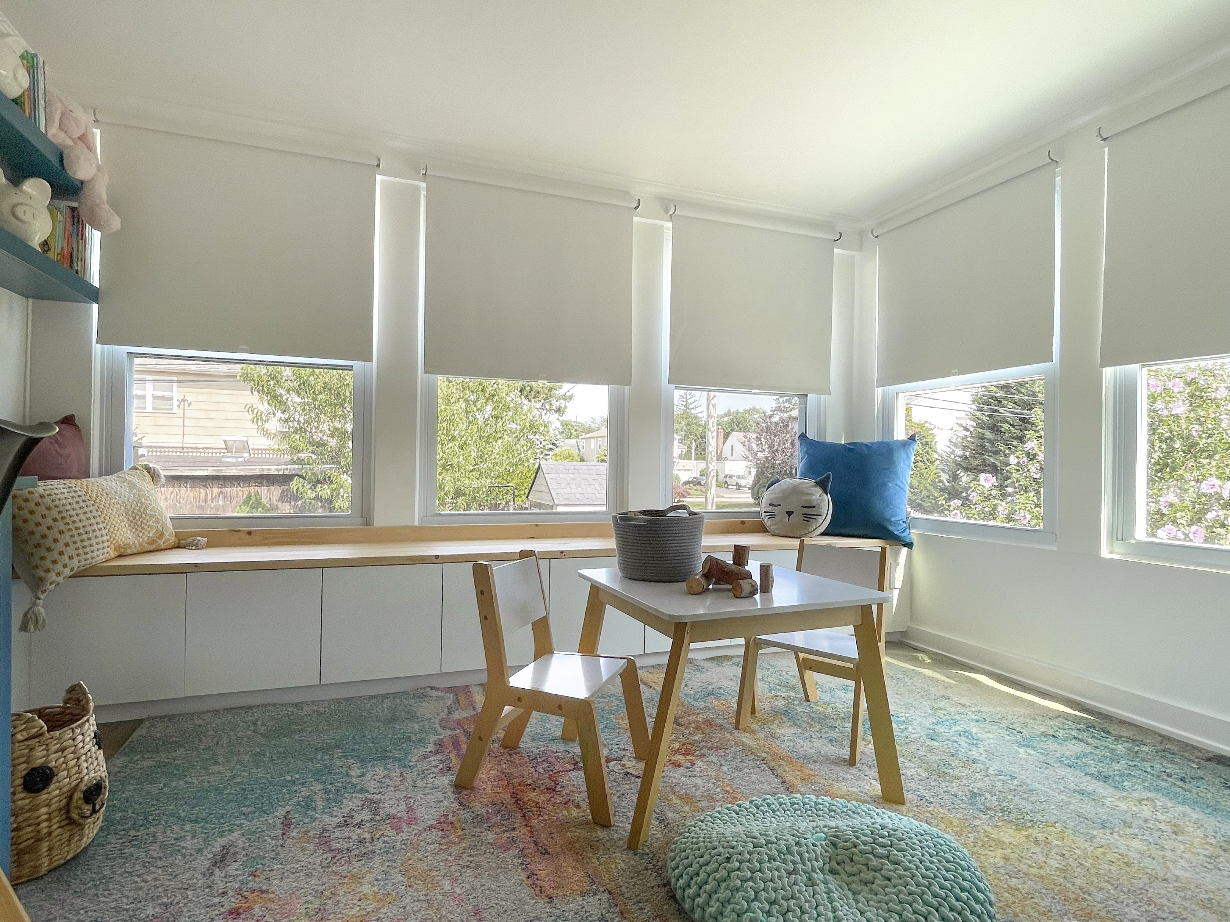 Multi-functional playroom millwork — Studio RB