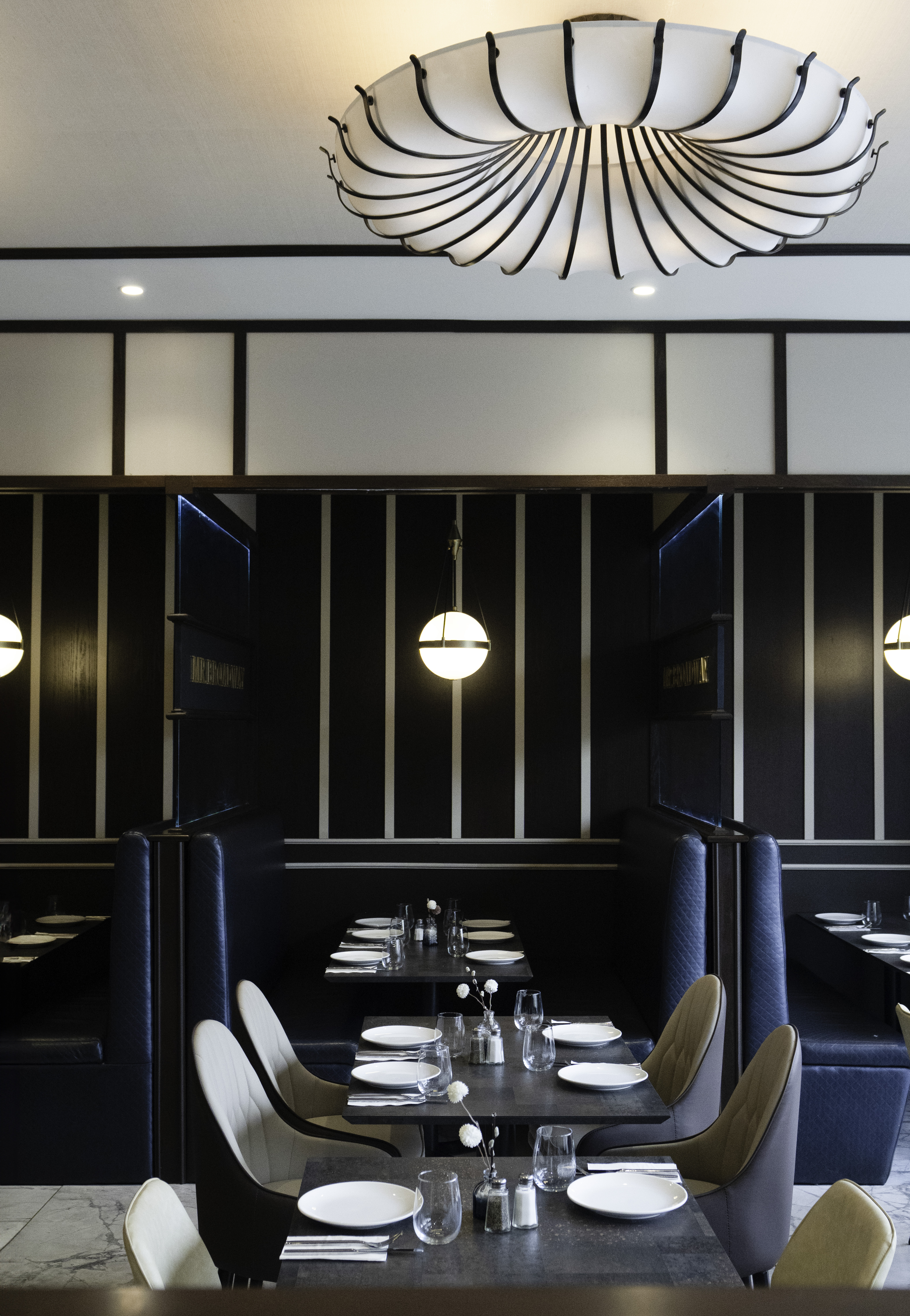 Mr. Broadway Brooklyn banquette seating