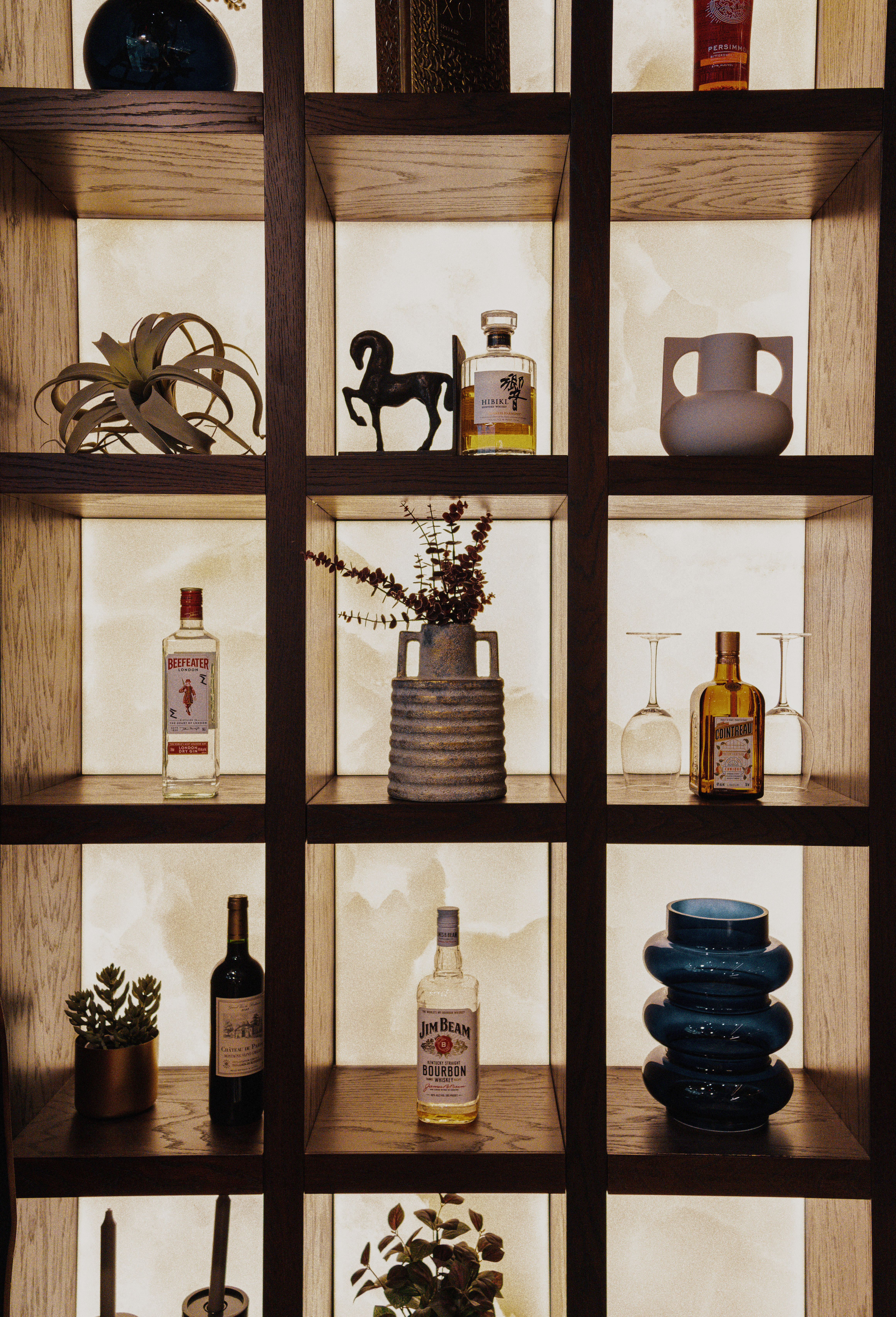 Mr. Broadway Midtown bar liquor wall