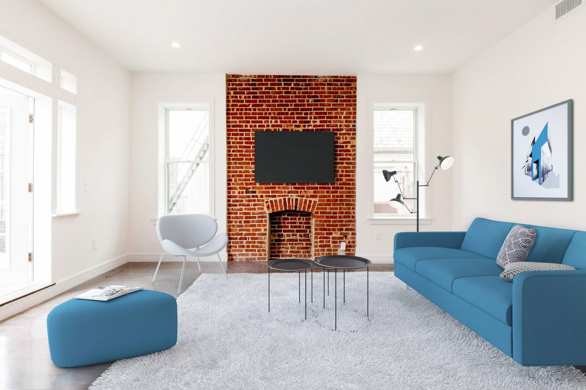 New York Ave living room