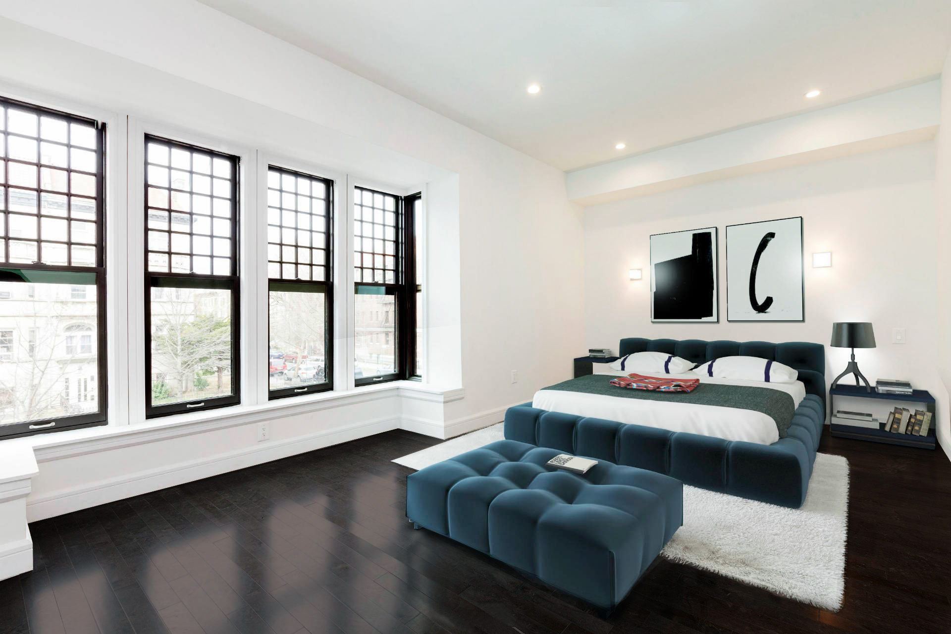New York Ave master bedroom