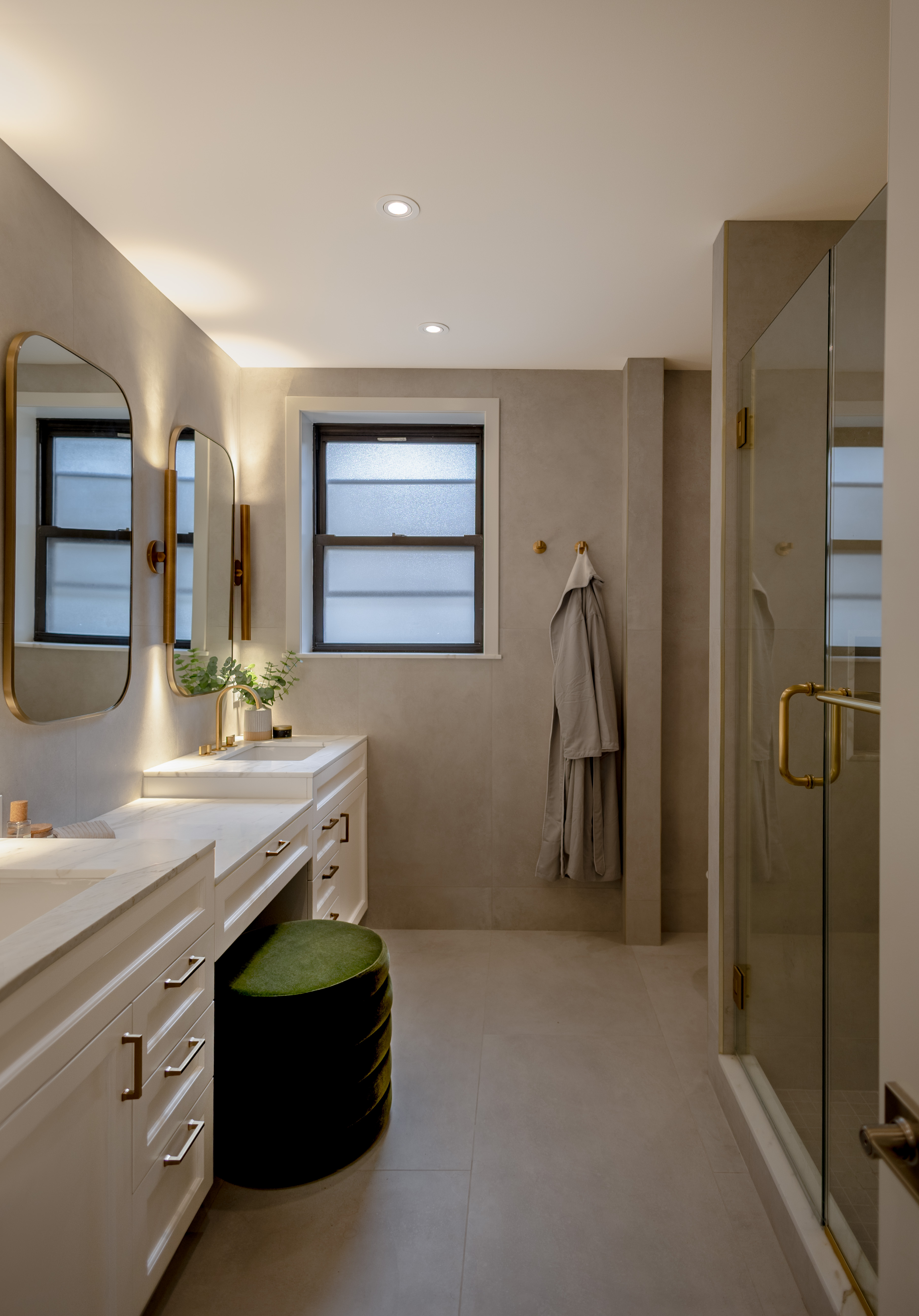 UES Apartment — Master Bathroom
