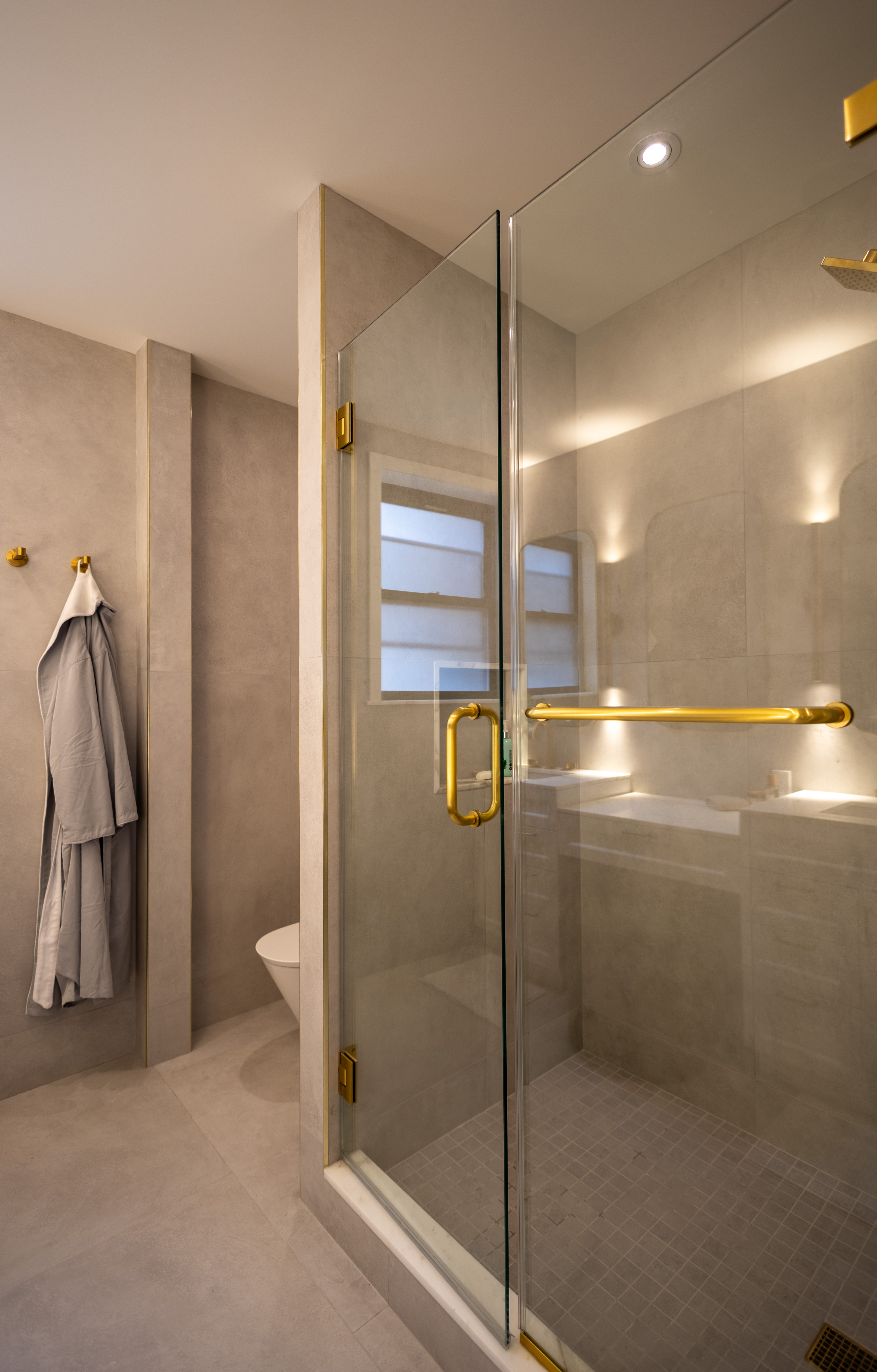 UES Apartment — Master Bathroom Shower