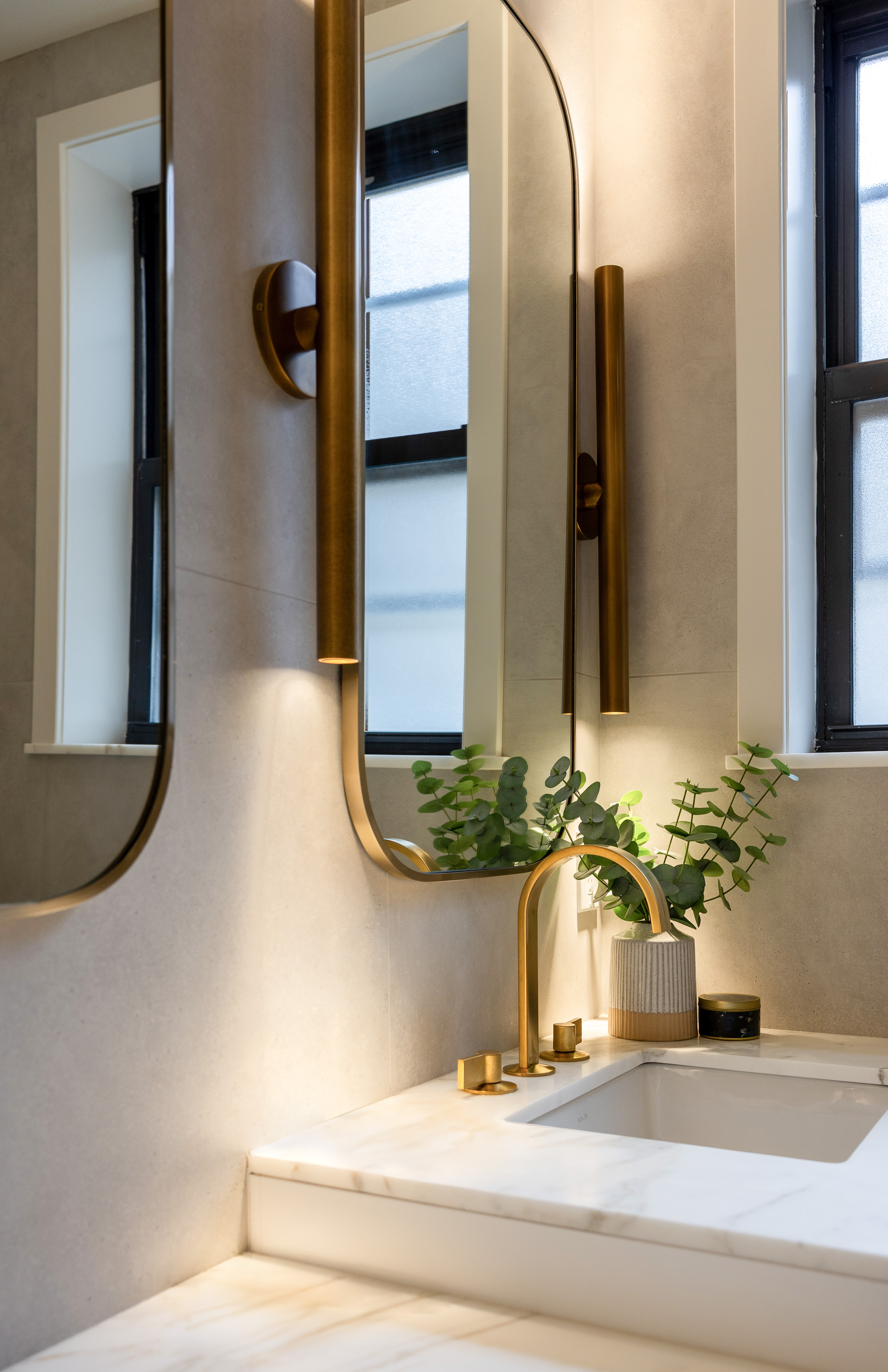 UES Apartment — Vanity Detail